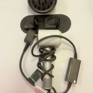 Dyson Silver Hair Dryer Set with Attachments